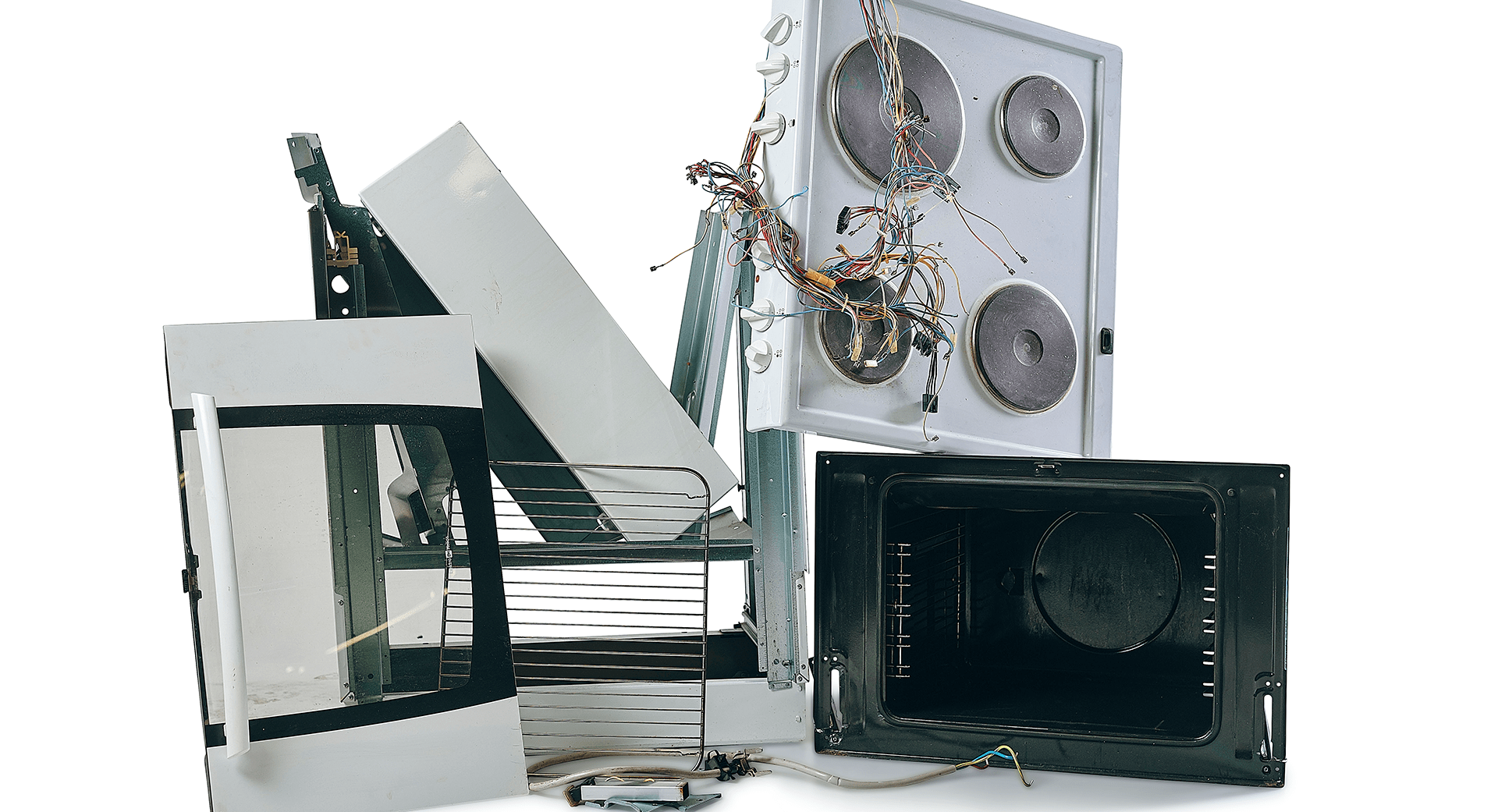 Spis och ugn i delar